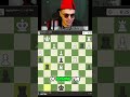 Chess Player's Smart Move: Turning the Odds in a High-Stakes Game! #shorts
