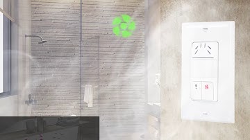 Humidity & Motion Sensor Switches - Light & Fan Control | TOPGREENER Wiring Devices