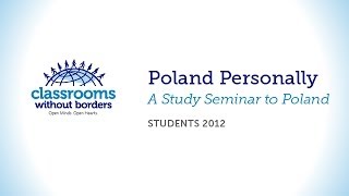 Poland Personally: A Study Seminar to Poland / Students 2012
