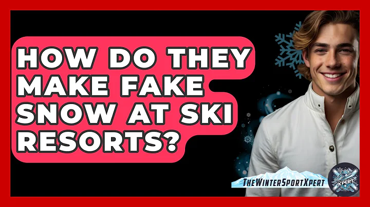 How Do They Make Fake Snow at Ski Resorts? - The Winter Sport Xpert