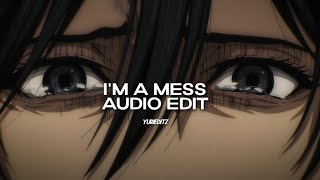 I'm a mess - bebe rexha [edit audio] Resimi