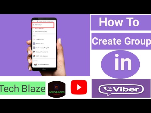 How To Create A group In Viber In Mobile.2020