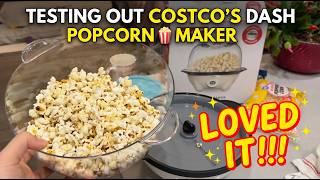 Testing Out Costco s Dash Popcorn Maker loved it