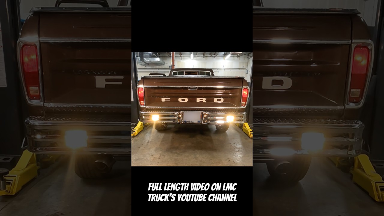 Star-Lite Chrome Rear Step Bumper Install on a 1978 Ford F150 