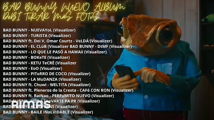 BAD BUNNY NUEVO ALBUM 2025 DeBÍ TiRAR MáS FOToS