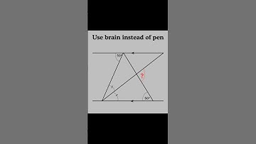 Basic mathematics Triangle problem algebra tricky problem #mathteacher #mathlover #mathfun #algebra