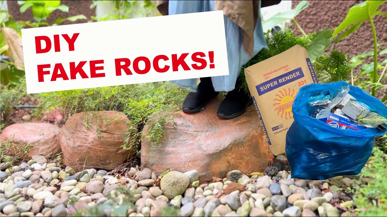Diy Lightweight Rocks Cheap and Easy DIY Rocks From Trash! Full version - YouTube