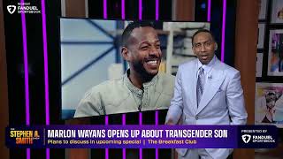 “EVERYONE should support Marlon Wayans” Stephen A. Smith on Wayans’ supporting his transgender child