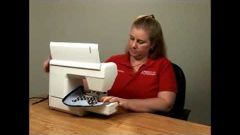 Adding a Four Hole Button Using a Zigzag Stitch