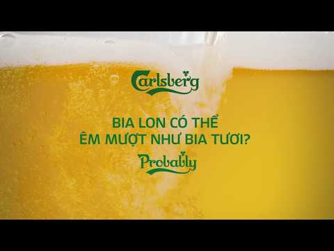 [Carlsberg] Trọn vị "Smooth" của bia tươi