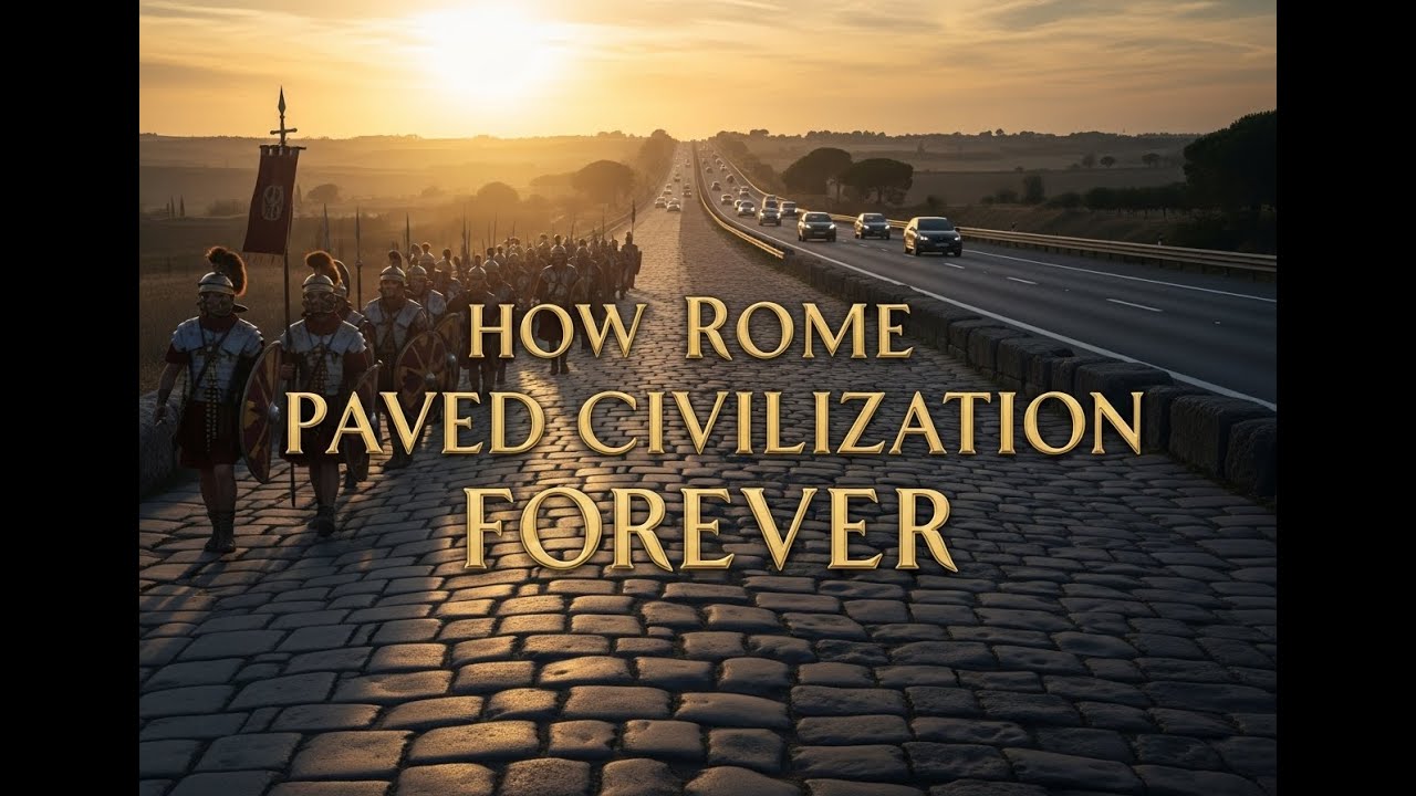 How Roman Roads Paved European Civilization Forever 🛣️ | The Path That Built a Continent