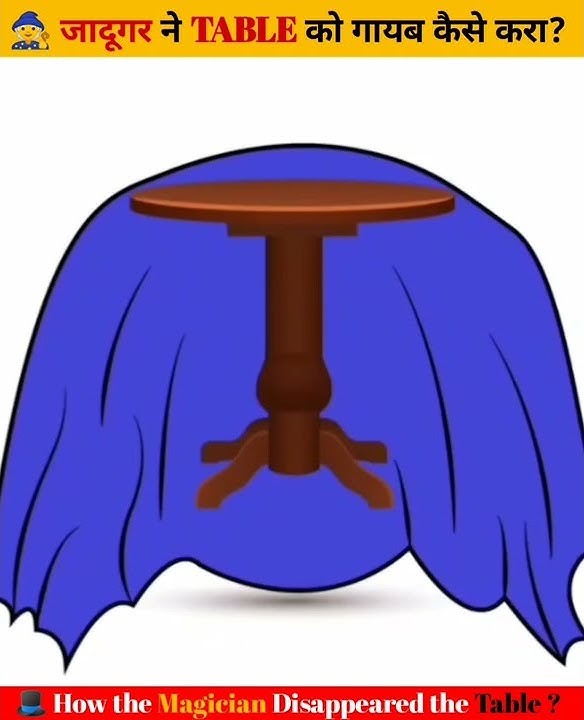 🎩 Table Magic trick Revealed 🤯 Magician Got Talent 🧙‍♀️