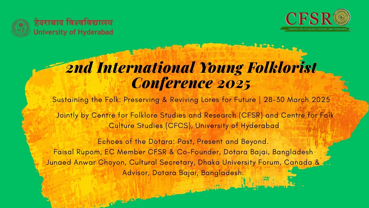 YFC 2nd Edition II Roundtable Session C: Echoes of the Dotara: Past, Present and Beyond.