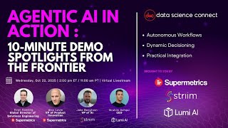 Agentic AI in Action: 10-Minute Demo Spotlights from the Frontier