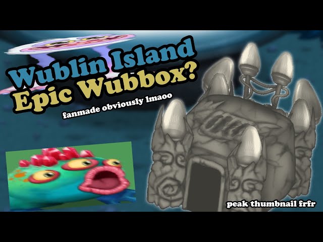 Epic wubbox on gold island (Animated) (Fan made) ft[@TroxMsm @Mystifyre ] 