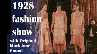 6 Nov 1928 - Kitty Gordon&#39;s NY Fashion Show (Remastered Sound)