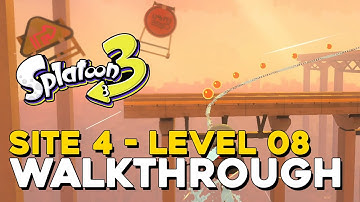 Splatoon 3 Easy Ride, Tricky Targets Walkthrough (Site 4 - Level 08)