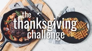 the Thanksgiving challenge (vegan) | hot for food