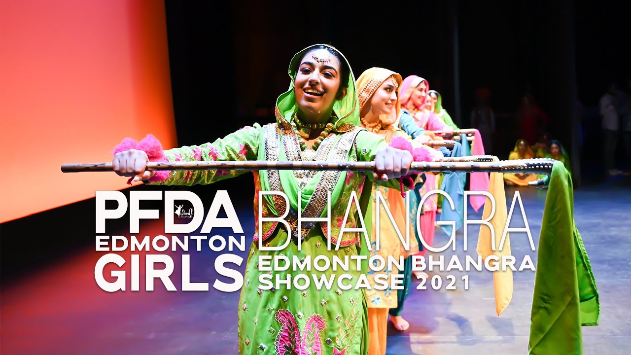 Punjabi Folk Dance Academy Edmonton  Girls  Bhangra 2021  Bhangra Showcase 2021