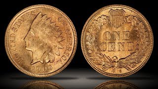 1909-S Indian Head Cent PCGS MS65RD - #1 1909 Mint Set (02/18)