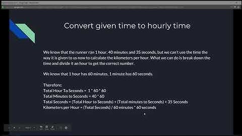 Intro to Java Chapter 01 Exercise 12 - Average Speed in Kilometers