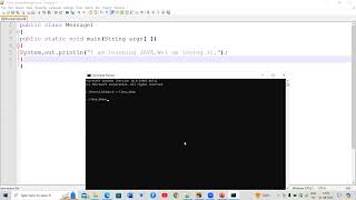 How to Run Java Code through Command Prompt and what it means