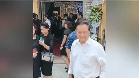 Lễ tưởng niệm NSND DIỆP LANG sáng nay tại sân khấu Sen Việt