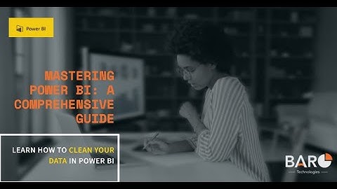 (ባሮ) POWER BI | CLEANING YOUR DATA || PART 3
