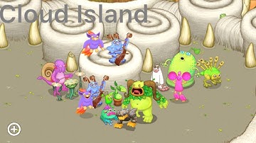 Cloud Island In Composer Island. (My Singing Monsters) (Best one yet)