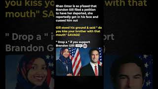 Ilhan Omar & Brandon Gill Post Goes Viral | Amerixa | #usa #news #shortsfeed