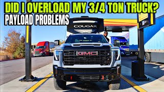 Payload Problems: Am I Overloaded Towing My 40FT Fifth Wheel With A 2024 GMC 2500 AT4X?