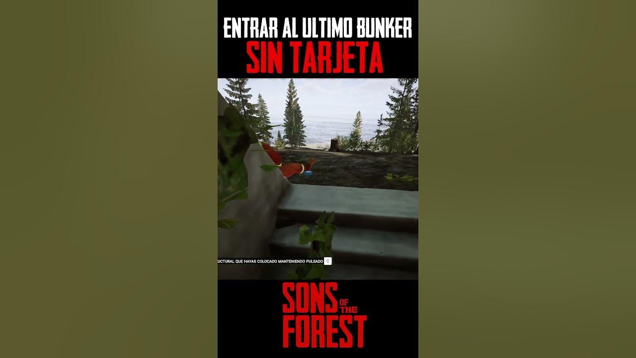 ✓ NUEVO REQUISITO FINAL SONS OF THE FOREST Guía Español COMO ABRIR el  BUNKER FINAL TARJETA INVITADO 