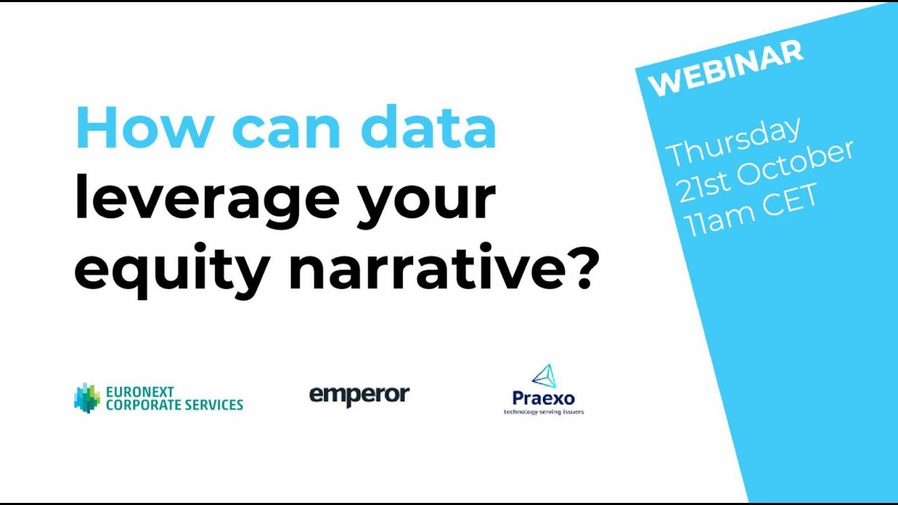How can data leverage your equity narrative?