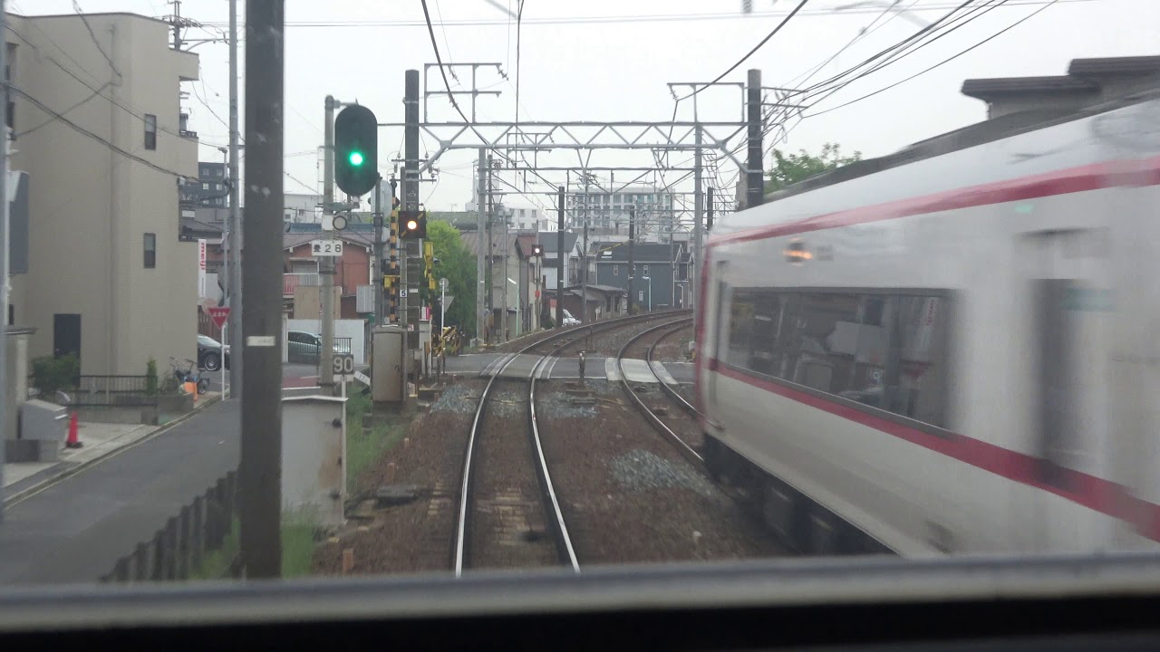 [4K前面展望]名鉄特急「パノラマスーパー」 名鉄名古屋→豊橋 Cabview:Meitetsu LTD.EXP. Nagoya to Toyohashi