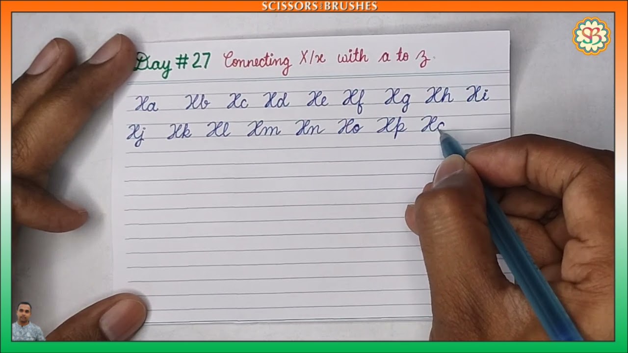 English Cursive Writing Tutorial | Easy Handwriting tutorial for kids and beginners 