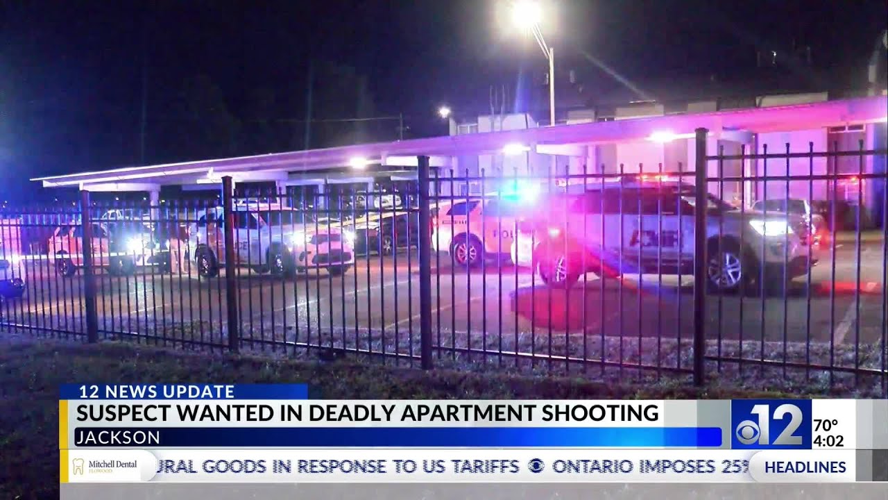 Jackson police seek suspect in fatal apartment complex shooting - YouTube