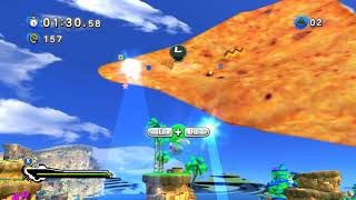 Sonic Illuminati Generations 1.7 Green hills Perfect run