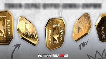 NBA 2K19 MyTeam *FREE* TOKENS LOCKERCODE - UP TO 25 FREE TOKENS!