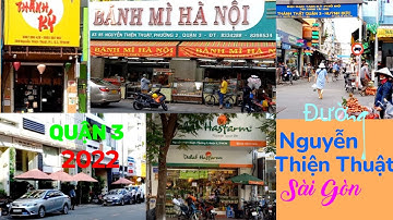 SÀI GÒN - ĐƯỜNG NGUYỄN THIỆN THUẬT QUẬN 3 - THÁNH ĐƯỜNG GIUSE & TIỆM BÁNH ĐỨC THÀNH KÝ