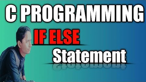 If Else Statement in C in (URDU) lec 8 by Rizwan Zafar