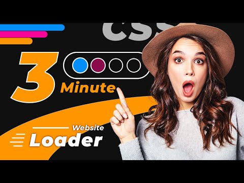 How To Make Website Loader in 3min