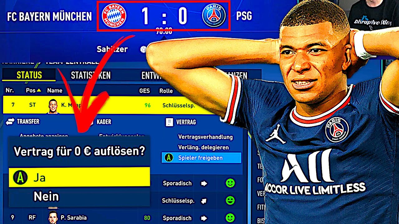 FIFA 22 : BEI JEDER NIEDERLAGE MUSS ICH 1 SPIELER FREIGEBEN !!! 🤦😂 PSG Sprint To Glory