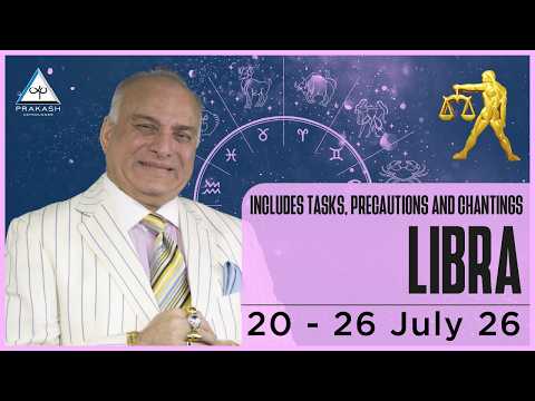 Libra Weekly Horoscope From 20th July 2026 | Gain Business Growth And Domestic Comfort ✨