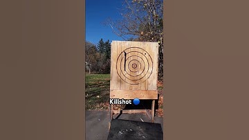 With the King of Diamonds 🪓 #axethrowing #bullseye #trickshots #trickshot #throwingaxe