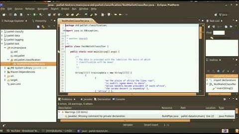 Eclipse Ganymede configuration, import preferences file and correct warnings