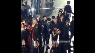 Taesan accidentally bumped into jungwon at MAMA 2024 #BOYNEXTDOOR #onedoor #taesan #jungwon #enhypen