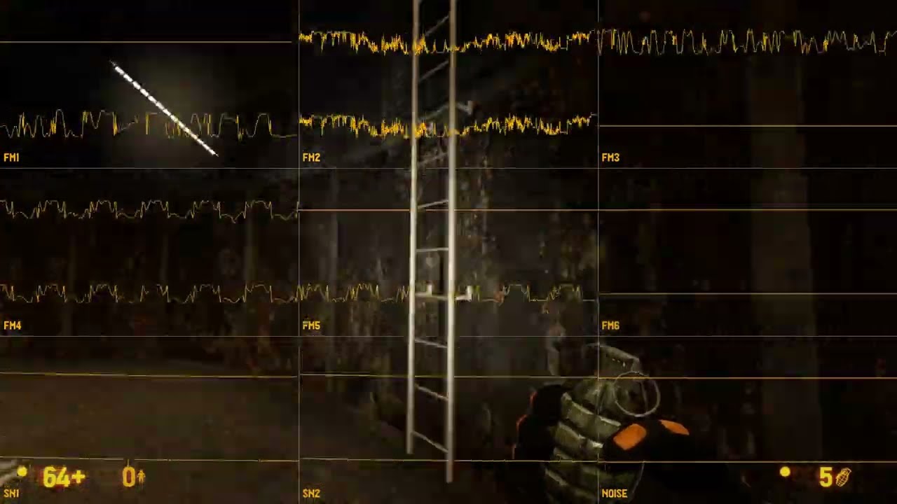 Black Mesa ~ Blast Pit 3 [YM2612 + SN76489] (VISUALIZER V2)