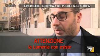 L’incredibile ignoranza dei politici sull’Europa