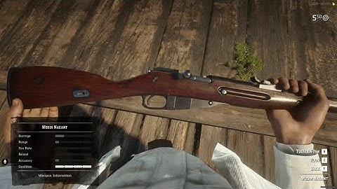 RedM Custom Weapon Mosin Nagant Rifle