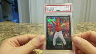 2011 Bowman Chrome Mike Trout Refractor ROOKIE PSA 10